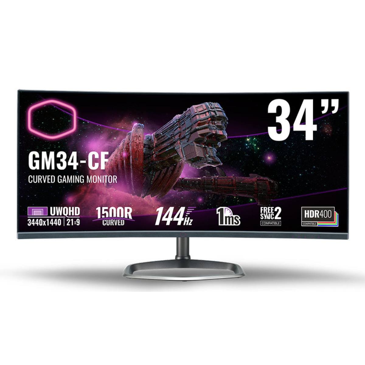 Màn hình Cooler Master GM34-CW